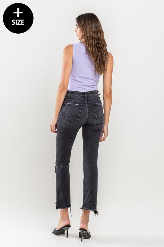 Jamie Plus Size Crop Flare Jeans