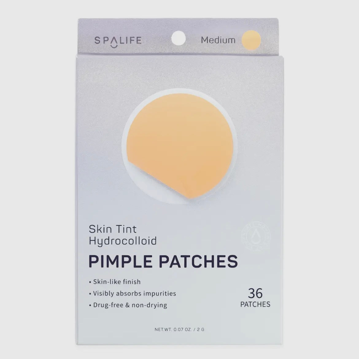 Skin Tint Hydrocolloid Pimple Patches 36 Patches