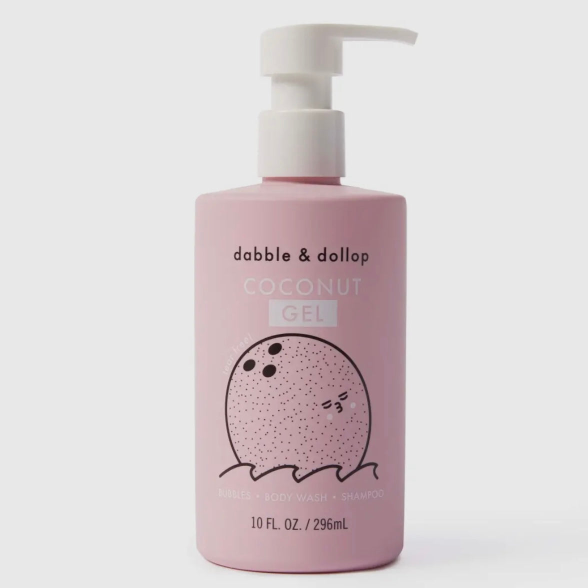 Dabble & Dollop 3-in-1 Shampoo, Body Wash, and Bubble Bath Gel