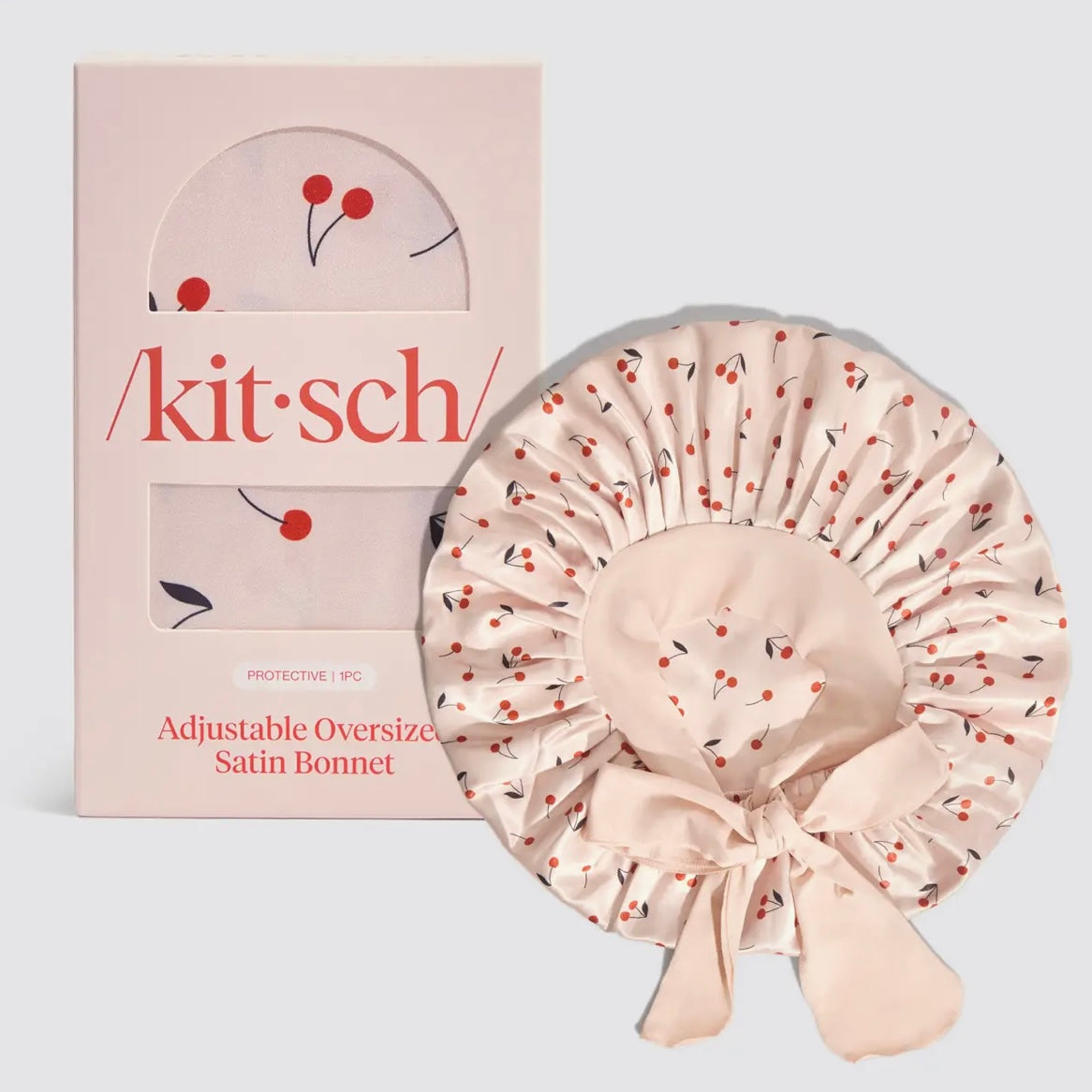 / Kit • sch / Adjustable Oversized Satin Bonnet