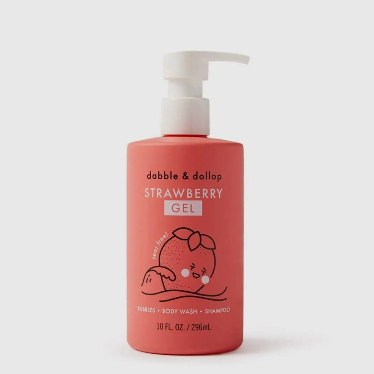 Dabble & Dollop 3-in-1 Shampoo, Body Wash, and Bubble Bath Gel