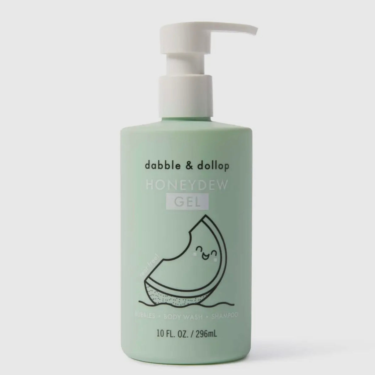 Dabble & Dollop 3-in-1 Shampoo, Body Wash, and Bubble Bath Gel