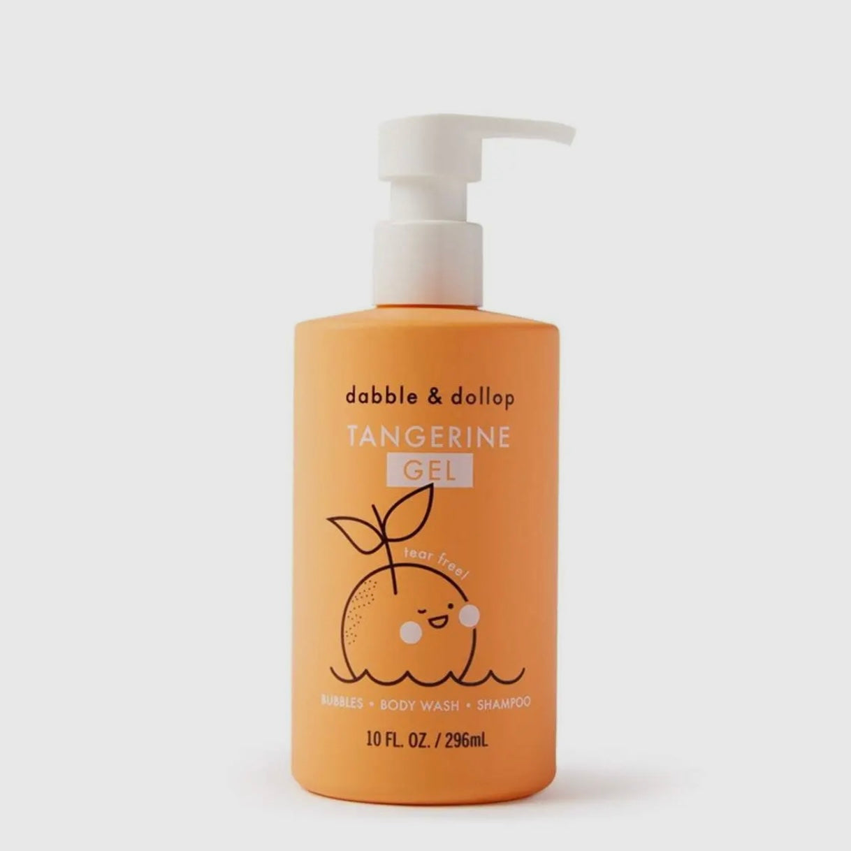 Dabble & Dollop 3-in-1 Shampoo, Body Wash, and Bubble Bath Gel