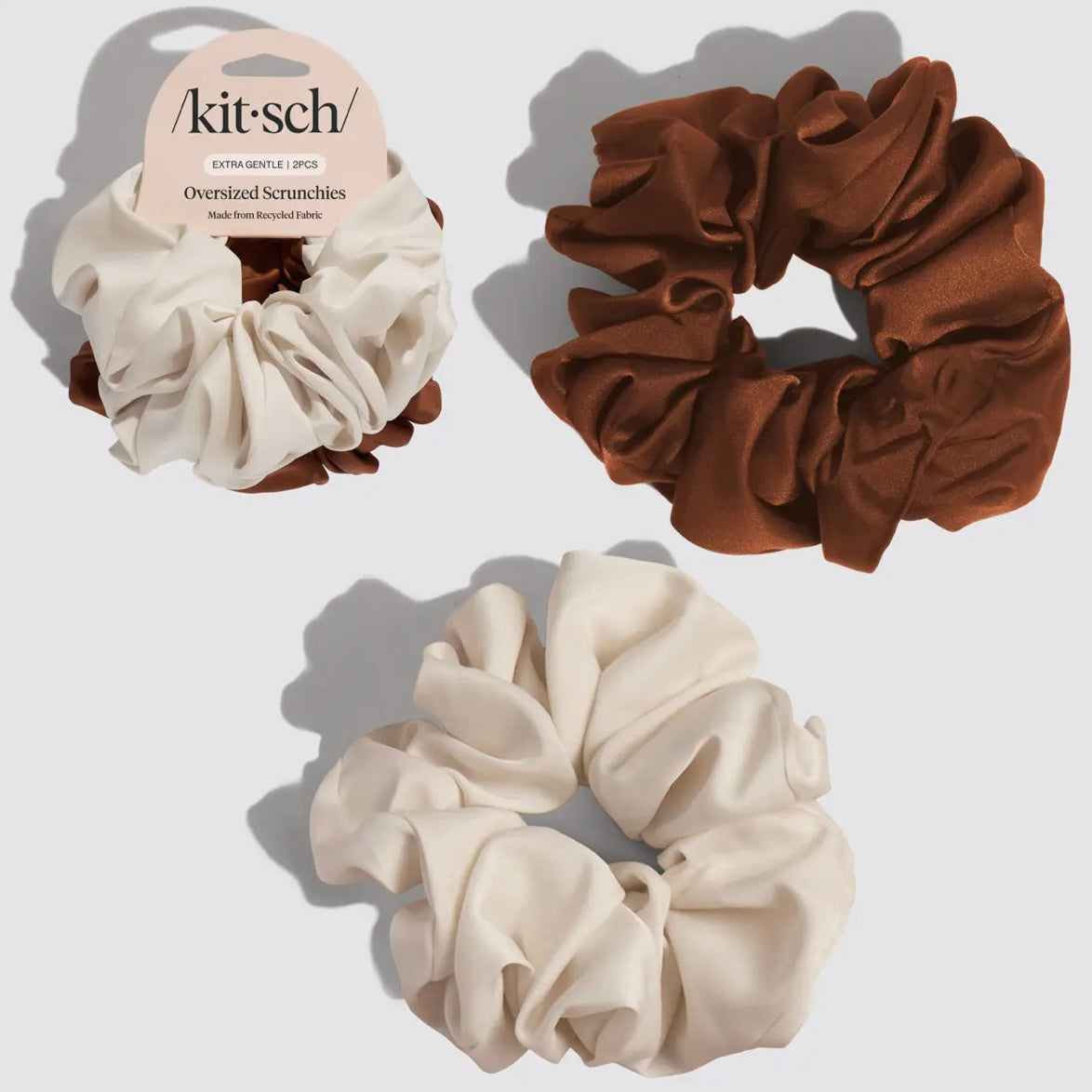 / Kit • sch / Oversized Scrunchies-2 pk