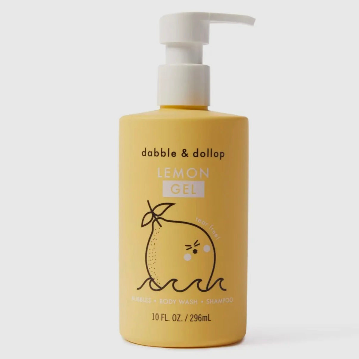 Dabble & Dollop 3-in-1 Shampoo, Body Wash, and Bubble Bath Gel