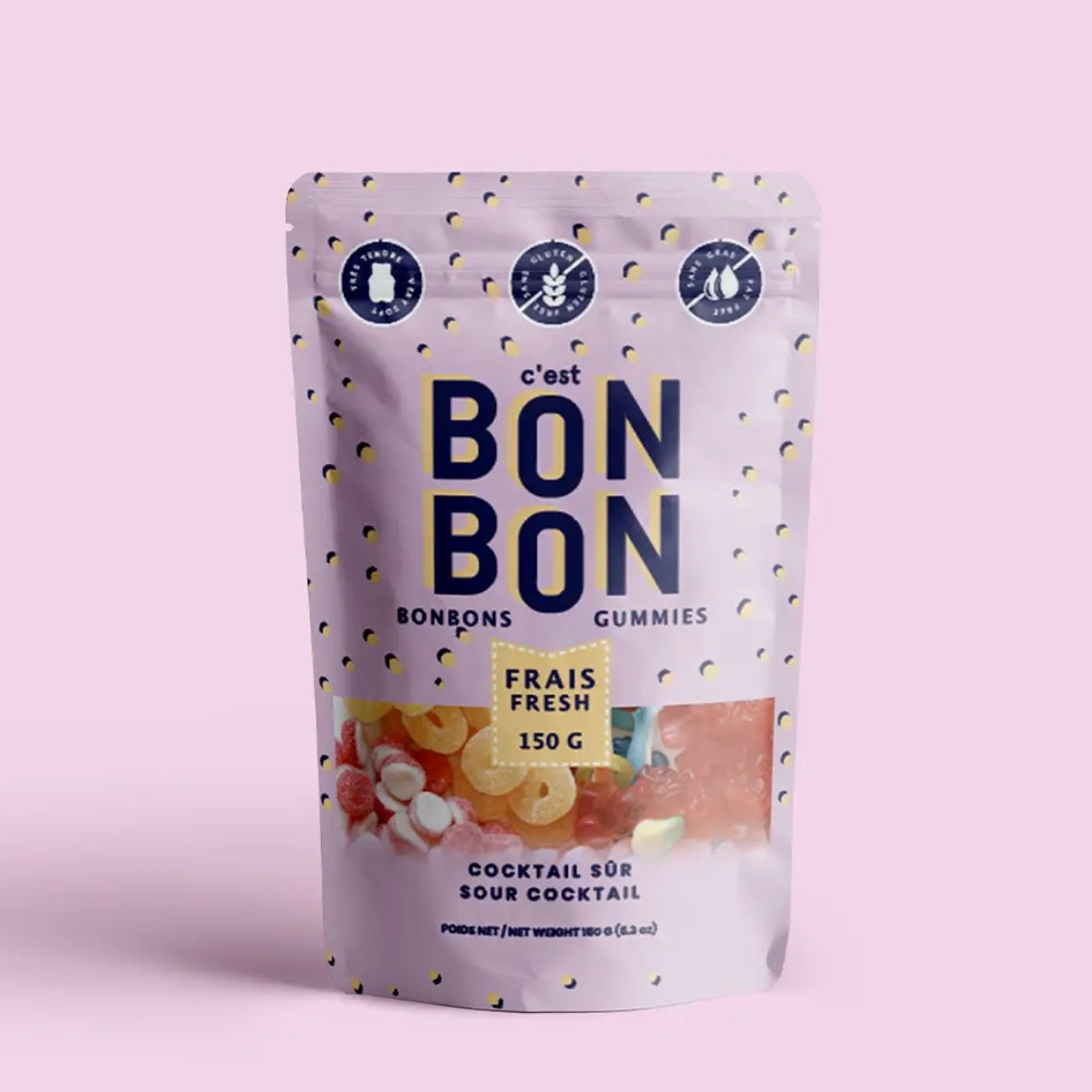 Bon Bon Sour Cocktail Gummies