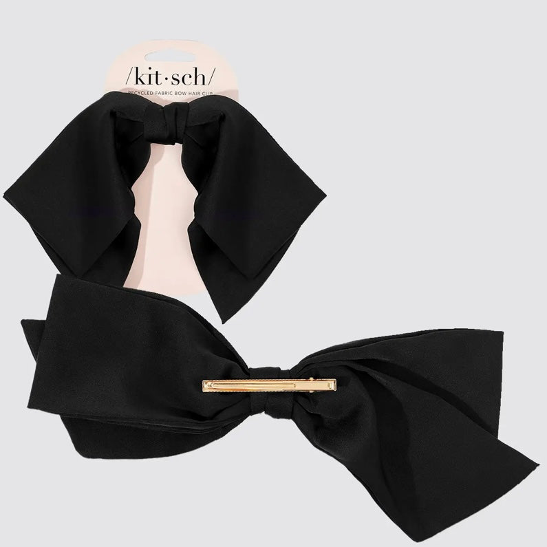/ Kit • sch / Fabric Bow Hair Clip