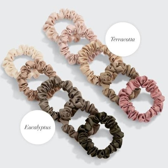 / Kit • sch / Ultra Petite Satin Scrunchies 6pc Set