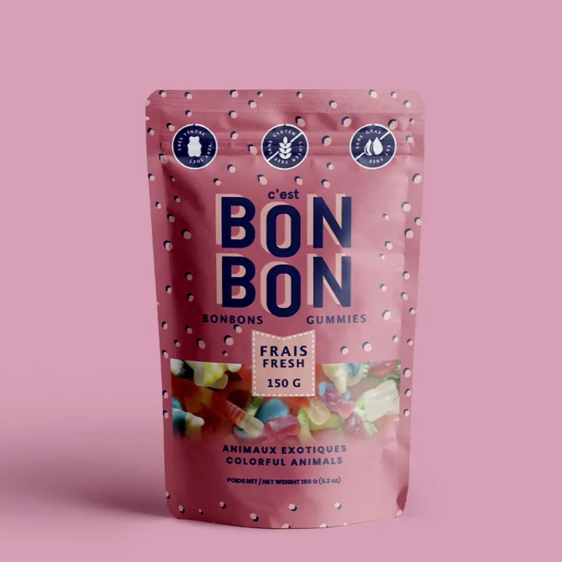Bon Bon Colorful Animal Gummies