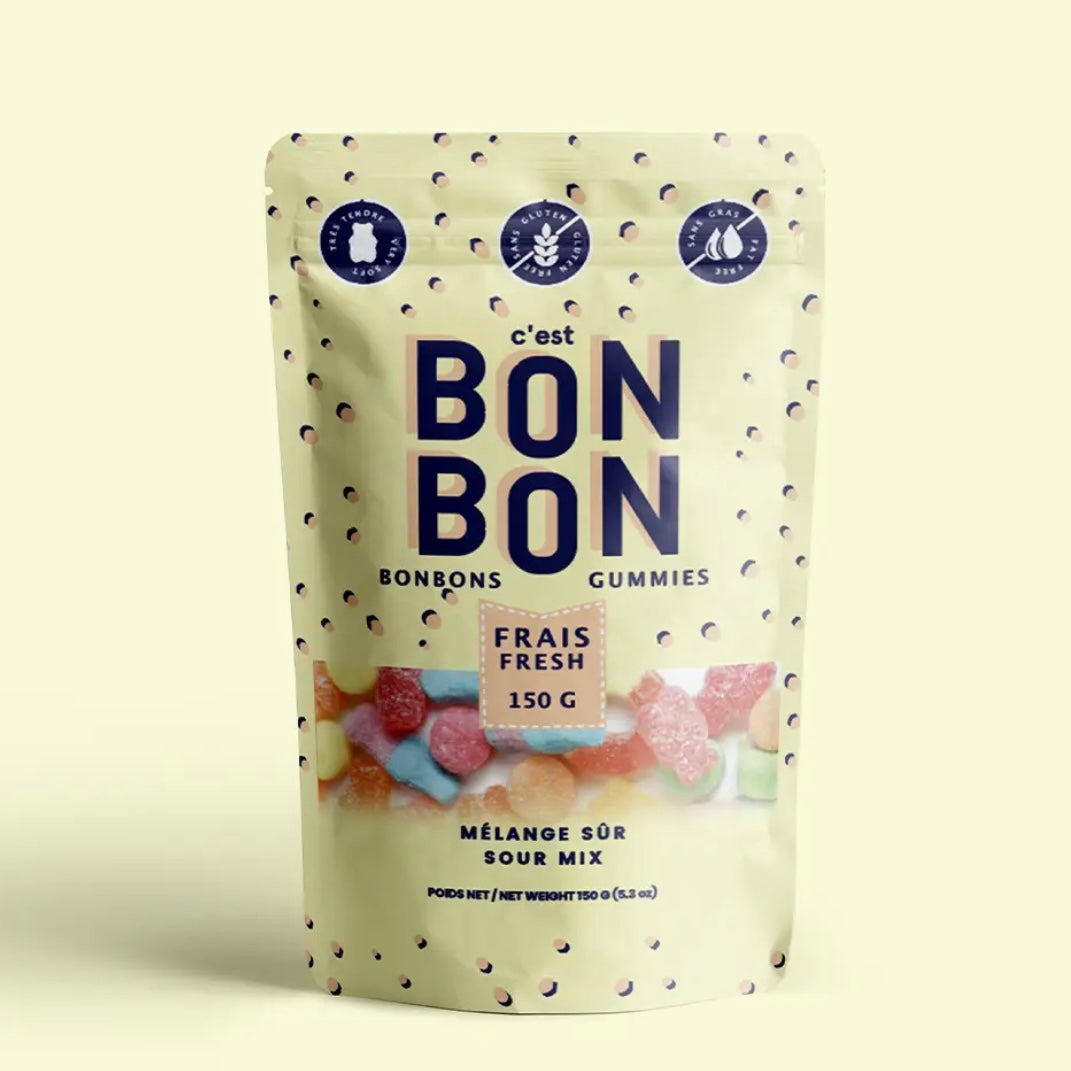 Bon Bon Sour Mix Gummies