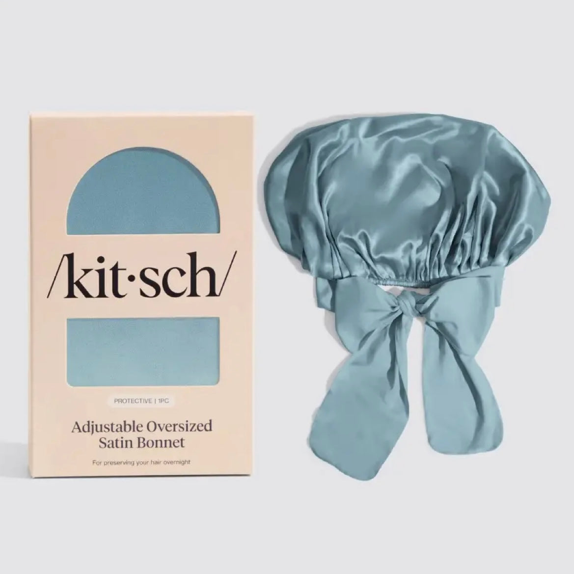 / Kit • sch / Adjustable Oversized Satin Bonnet
