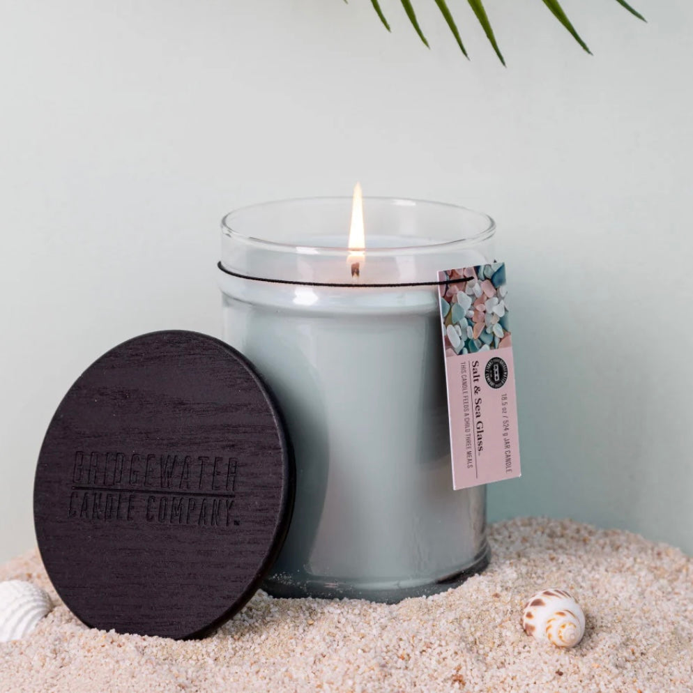 Salt & Sea Glass Large Jar Candle
