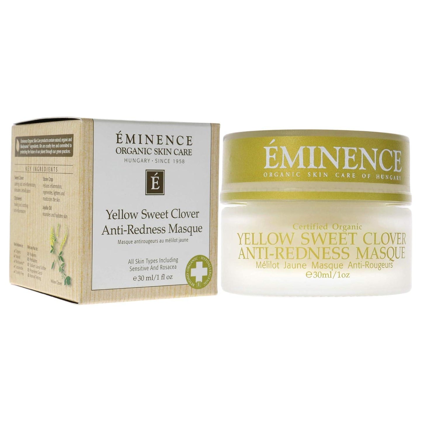Eminence Yellow Sweet Clover Anti-Redness Masque
