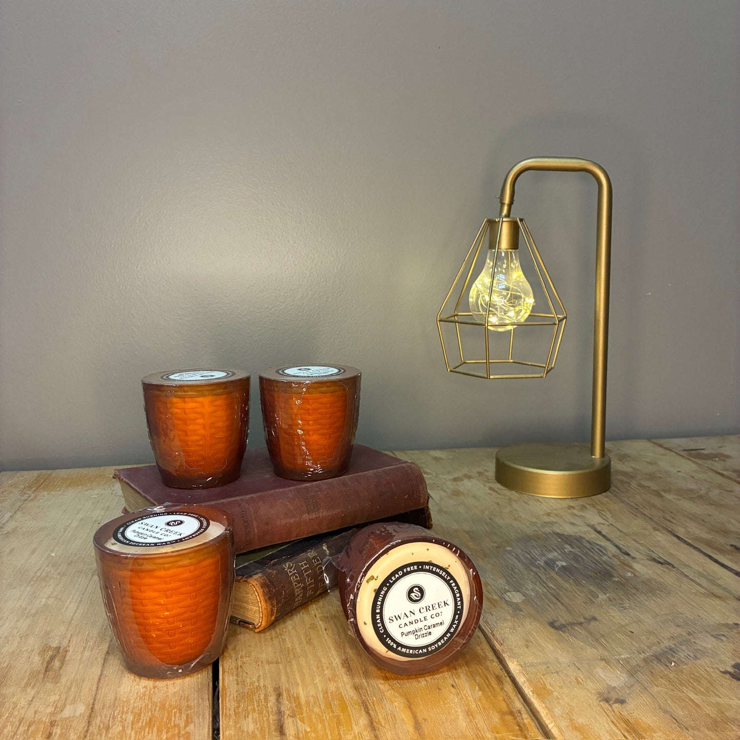 Swan Creek Cathedral Candle - Small Vase