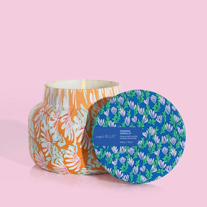 Capri Blue Havana Vanilla Pattern Play Candle