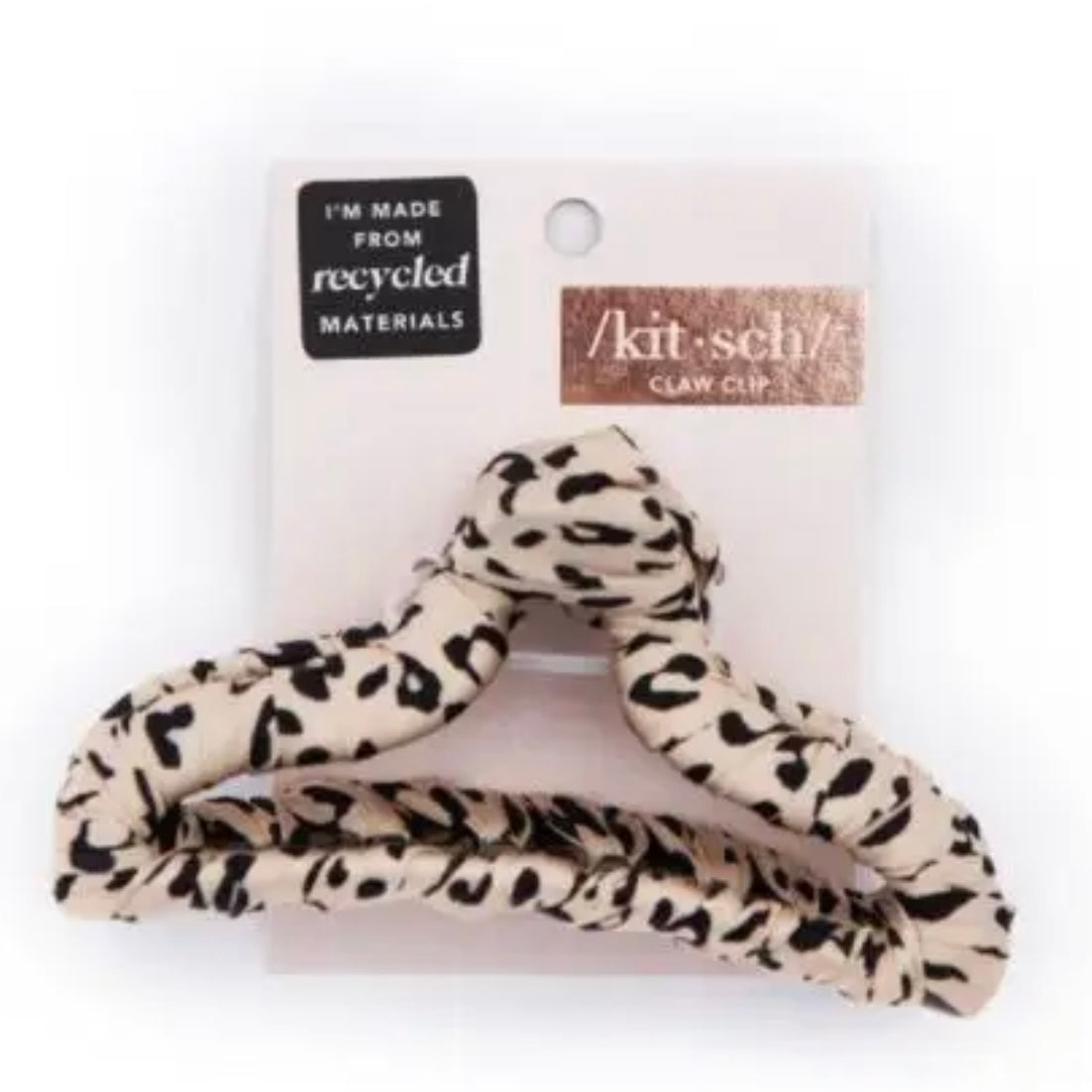 / Kit • sch / Satin Wrapped Claw Clip