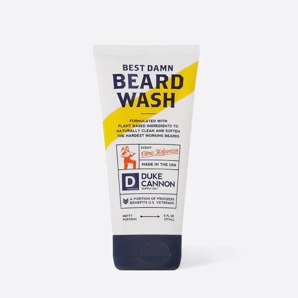 Duke Cannon Best Damn Beard Wash - Citrus