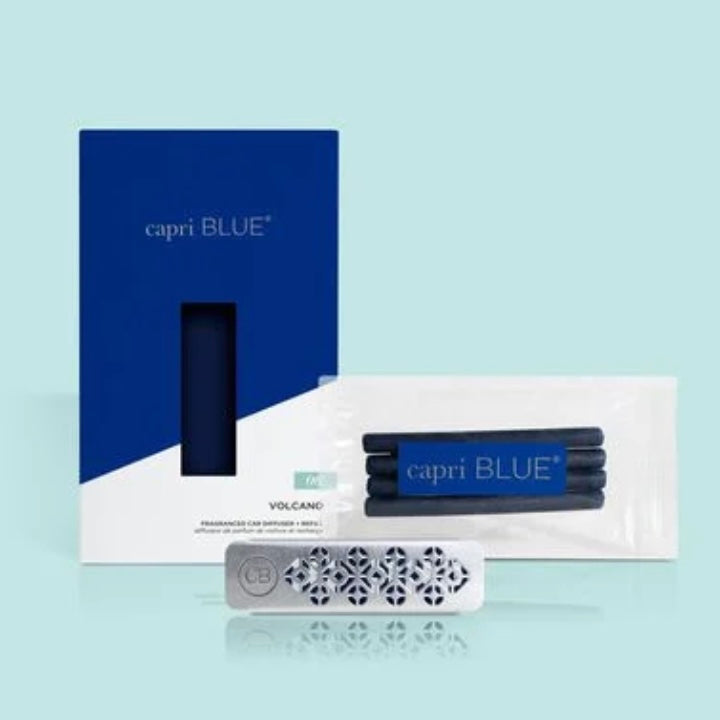 Capri Blue Car Diffuser + Refill – Willow & Birch Salon