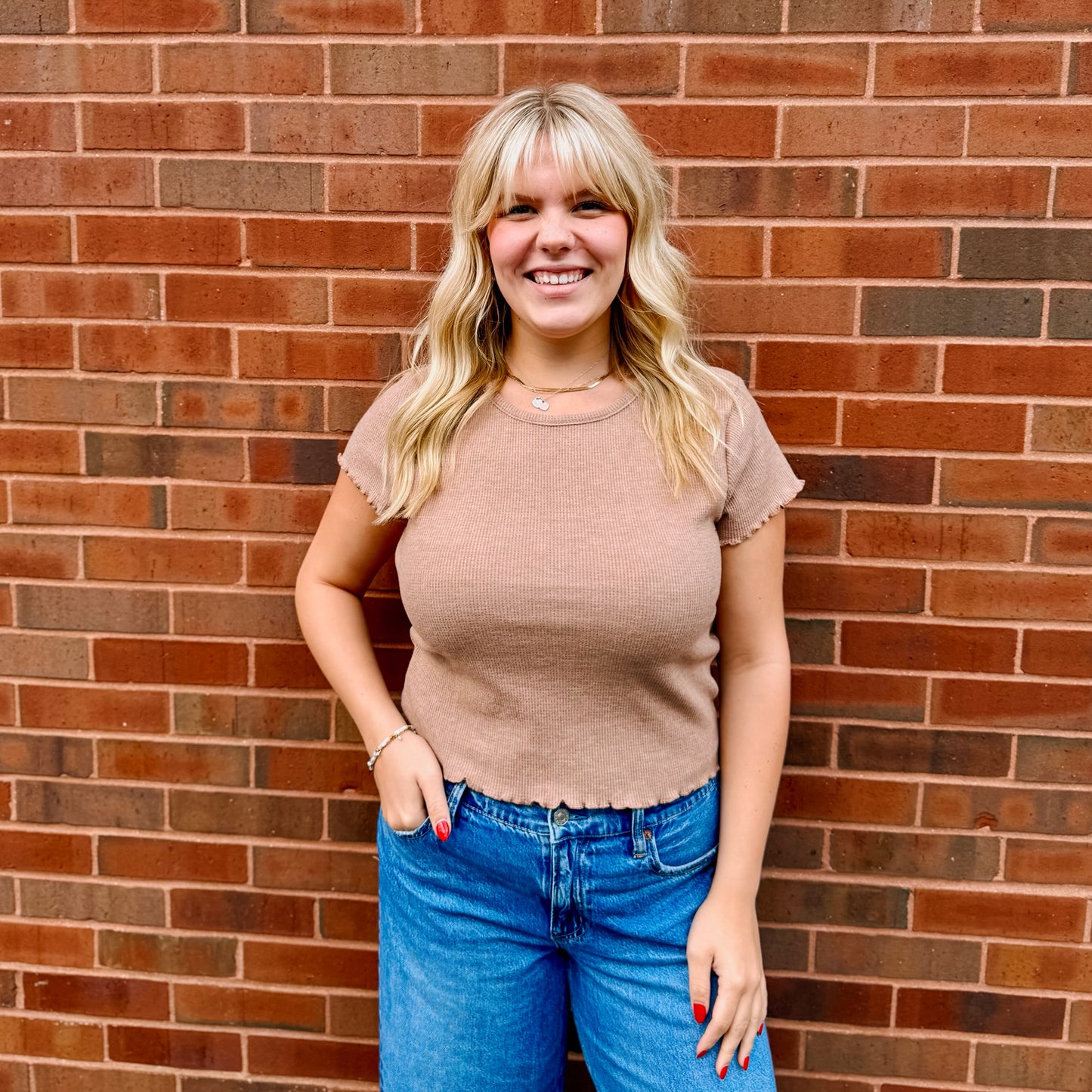 Mocha Knit Top