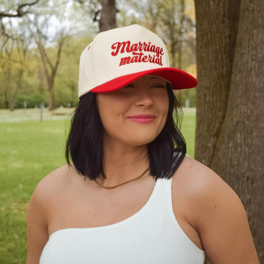 Marriage Material Trucker Hat