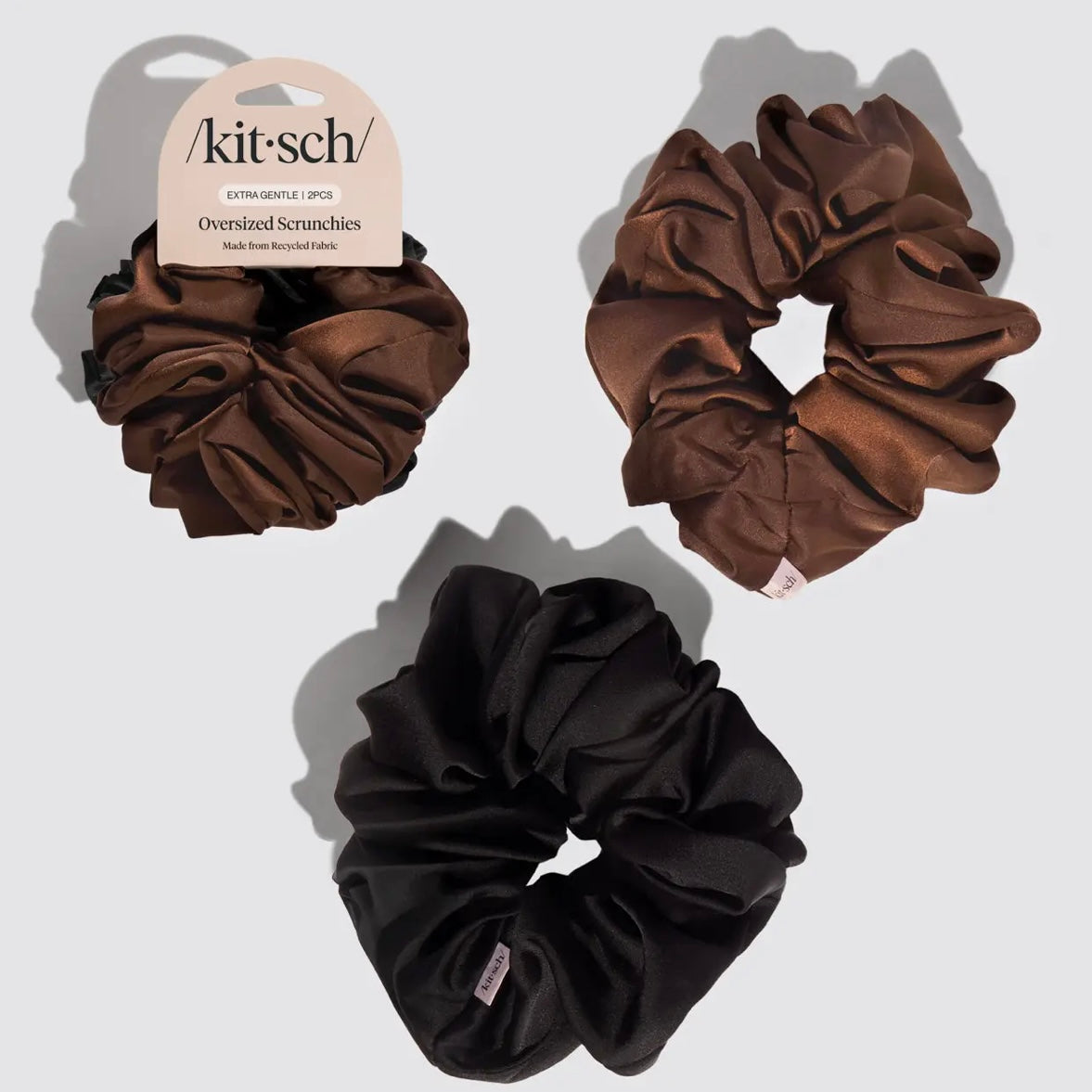 / Kit • sch / Oversized Scrunchies-2 pk