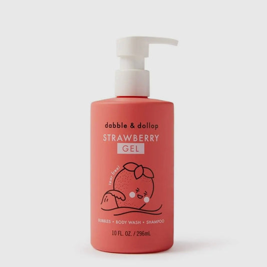Dabble & Dollop 3-in-1 Shampoo, Body Wash, and Bubble Bath Gel