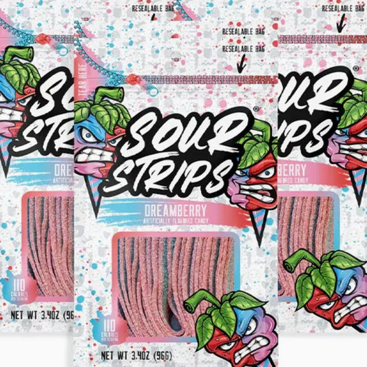 Gummy Rush Sour Strips