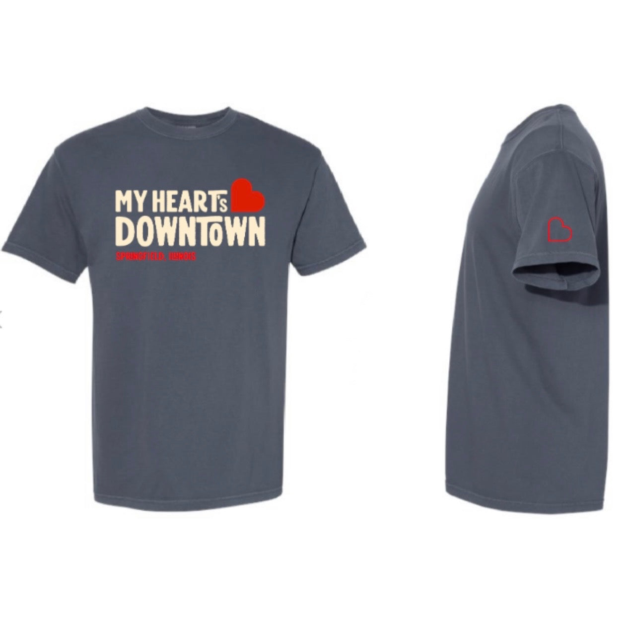 My Heart's Downtown Tee