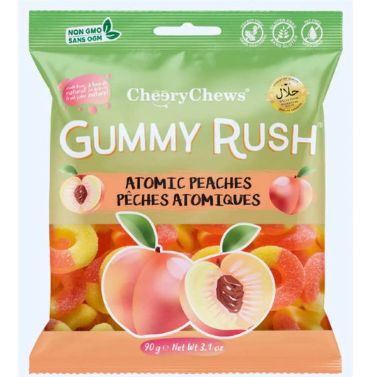 Gummy Rush Atomic Peaches