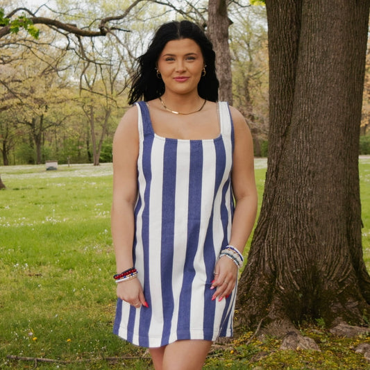 Striped Mini Dress