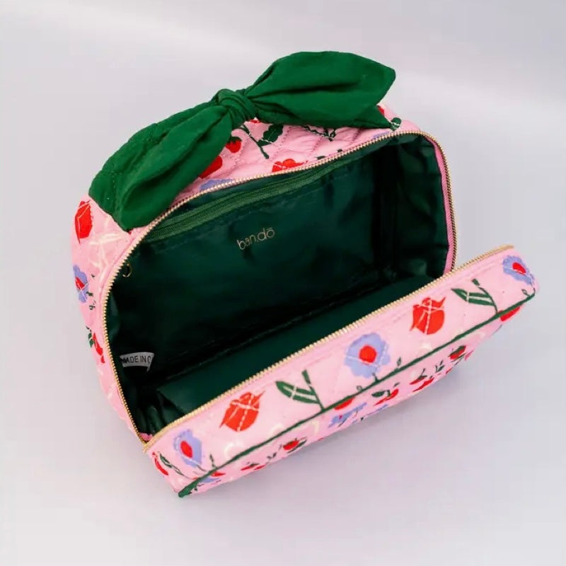 Getaway Toiletry Bag-Cherry Lips