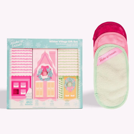 Make Up Eraser-Winter Village Gift Set