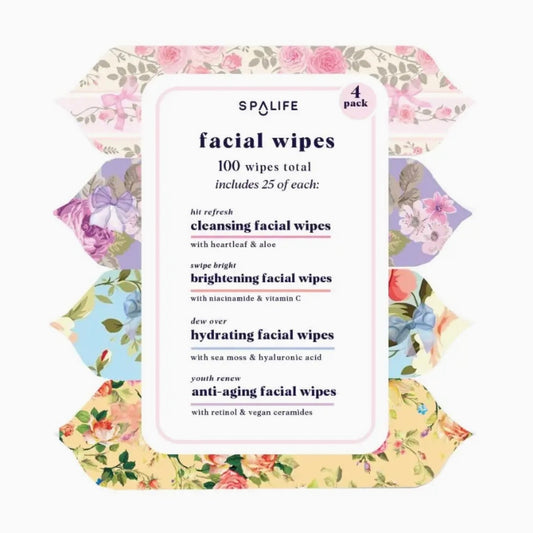 Makeup Remover Facial Wipes Multi-Pack - 4Pk
