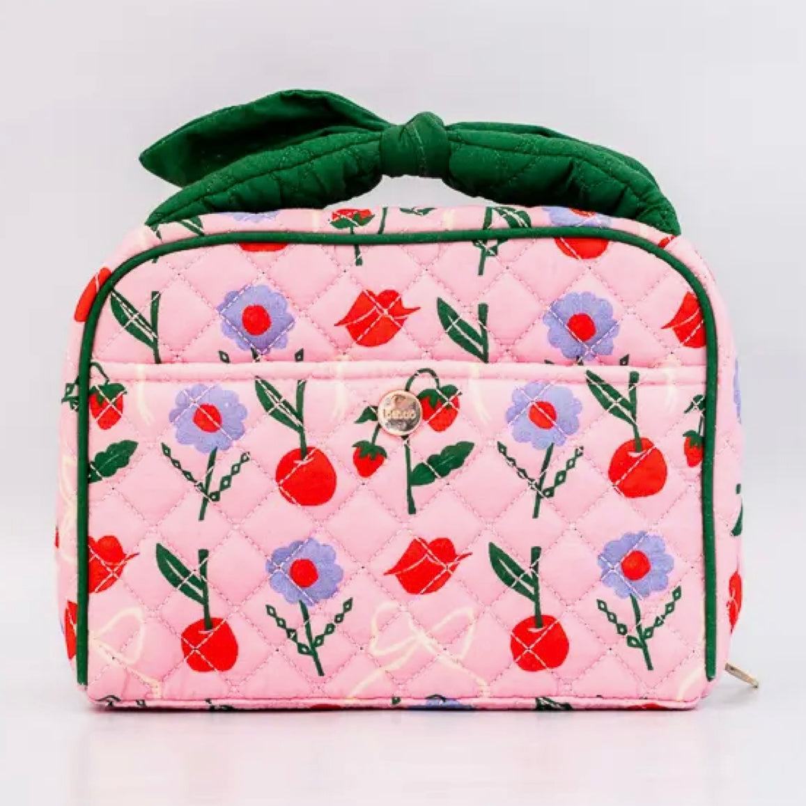 Getaway Toiletry Bag-Cherry Lips