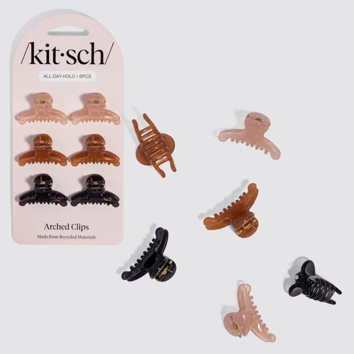 / Kit • sch / Mini Arched Clips- 6pc