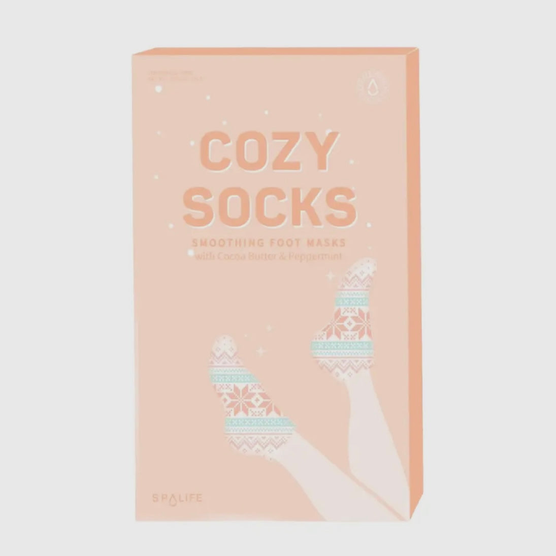 Holiday Cozy Socks Smoothing Foot Mask
