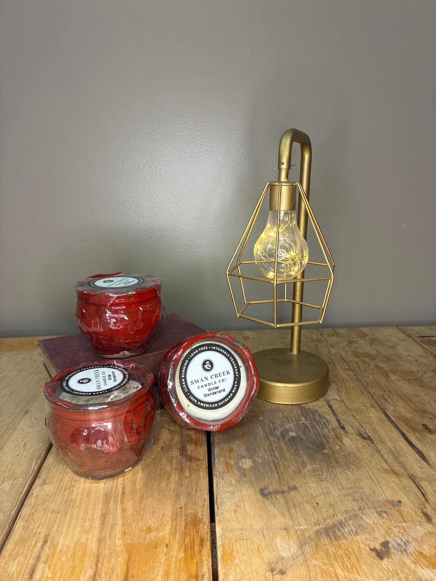 Swan Creek Holiday Pottery - Small Round Pot