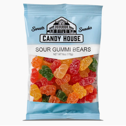 Candy House Sour Gummi Bears