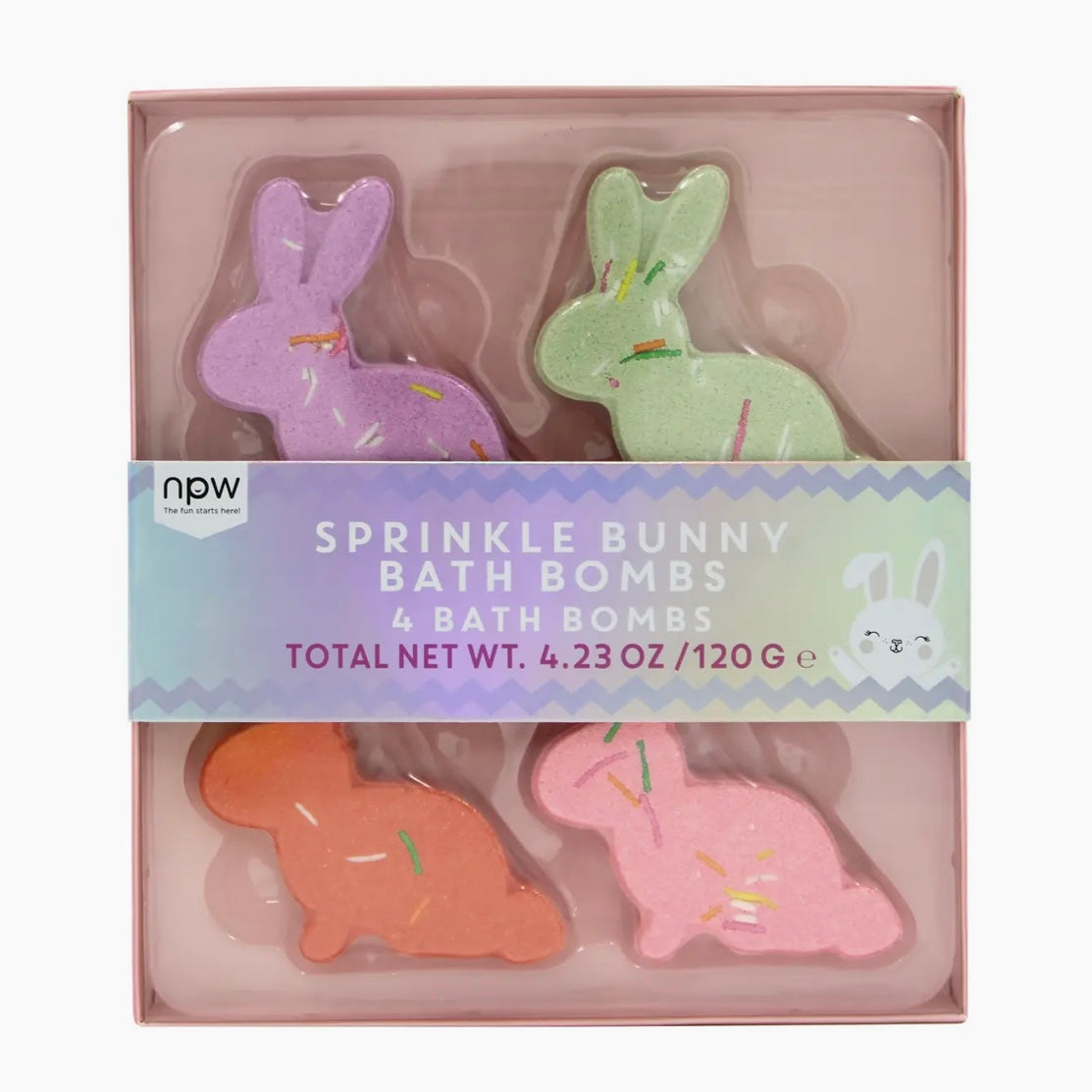 Bunny Bath Bombs 4 pk