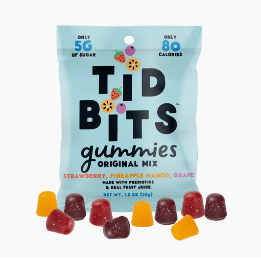 TiDBiTS Original Mix Prebiotic Gummy Candy