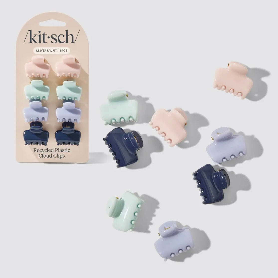 / Kit • sch / Mini Puffy Claw Clip 8pc Set