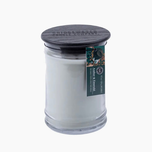 Amber & Emerald Large Jar Candle
