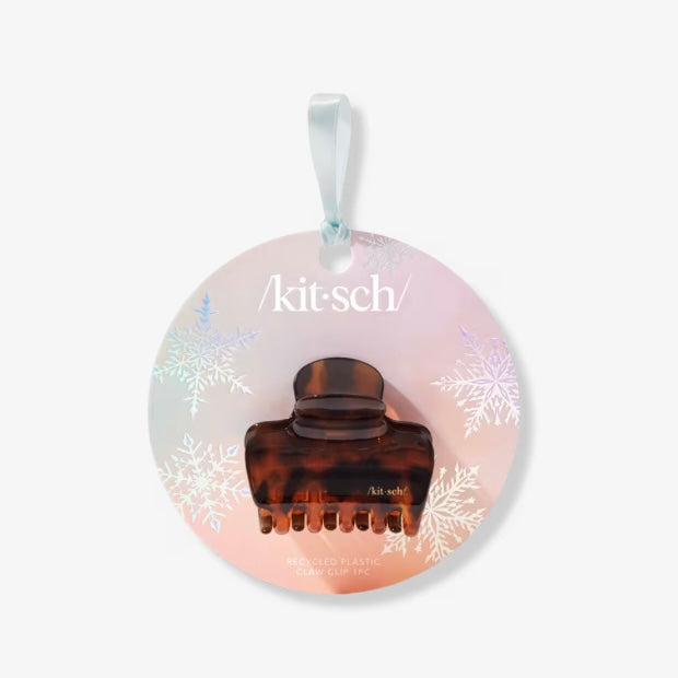 / Kit • sch / Holiday Small Puffy Claw Clip