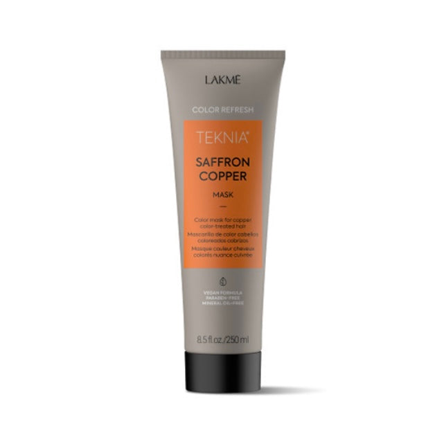 Lakmē Saffron Copper Mask